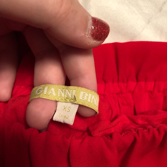 Red Strapless Sundress - Picture 4 of 4